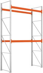 Palettenregal MULTIPAL B2700xT1100xH4400 mm Grundfeld 9 Plätze Fachlast 2890 kg Produktbild img1 L