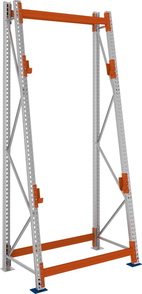 A Ständer Kabeltrommel B1300xT900xH3300 mm Grundfeld verzinkt Feldlast 1500kg Produktbild img2 L