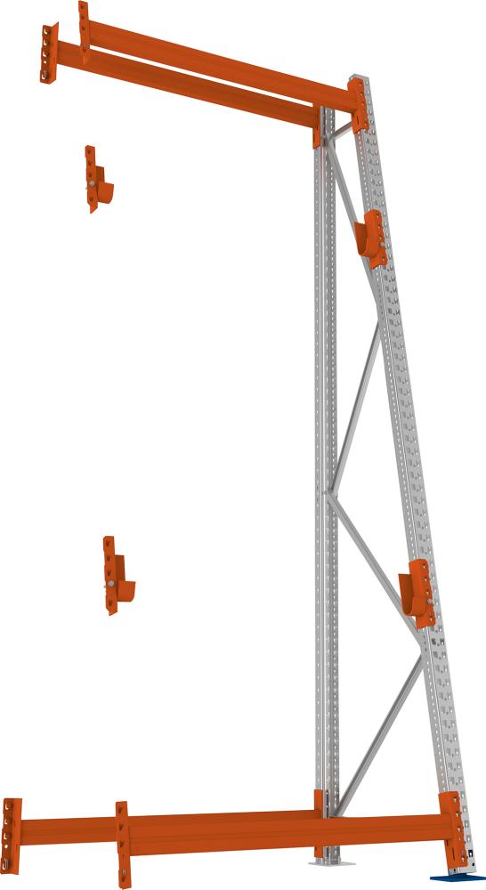 A Ständer Kabeltrommel B1300xT900xH3300 mm Anbaufeld verzinkt Feldlast 1500kg Produktbild img3 L