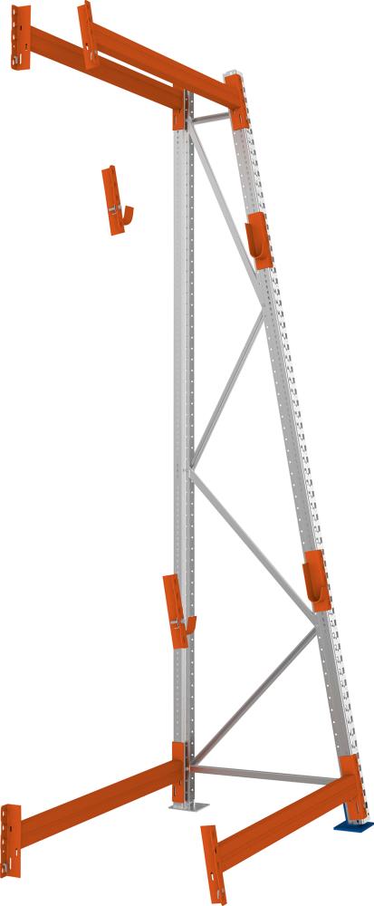 A Ständer Kabeltrommel B1300xT900xH3300 mm Anbaufeld verzinkt Feldlast 1500kg Produktbild img4 L