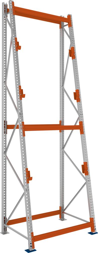 A Ständer Kabeltrommel B1300xT900xH4400 mm Grundfeld verzinkt Feldlast 2250kg Produktbild img2 L