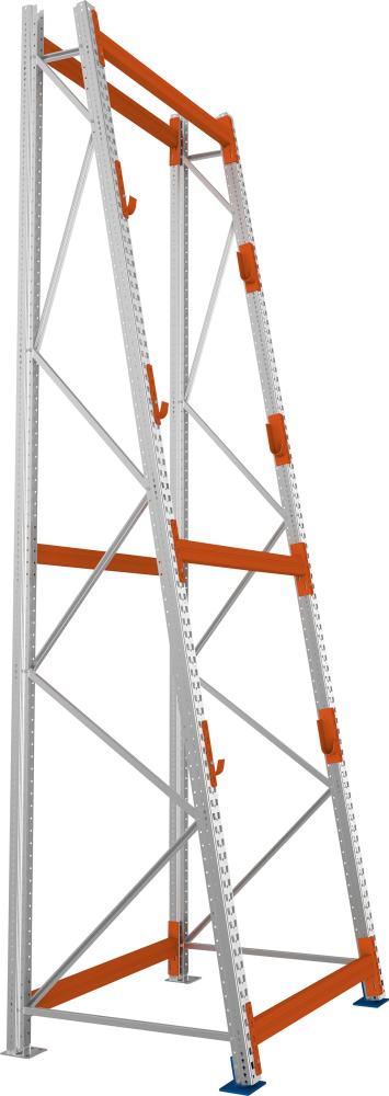 A Ständer Kabeltrommel B1300xT900xH4400 mm Grundfeld verzinkt Feldlast 2250kg Produktbild img4 L