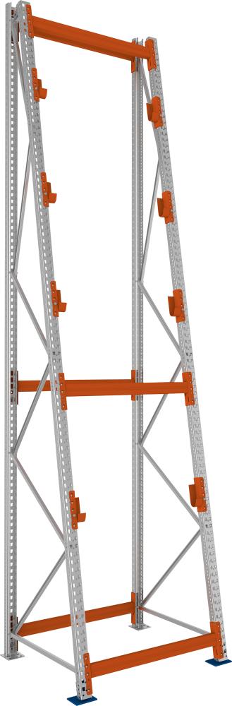 A Ständer Kabeltrommel B1100xT900xH4900 mm Grundfeld verzinkt Feldlast 3000kg Produktbild img2 L