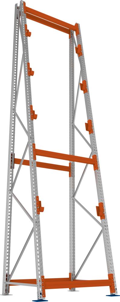 A Ständer Kabeltrommel B1100xT900xH4900 mm Grundfeld verzinkt Feldlast 3000kg Produktbild img3 L