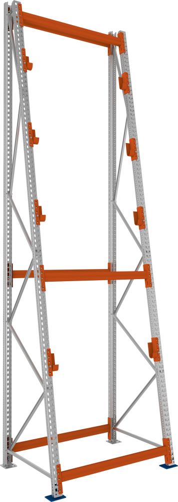 A Ständer Kabeltrommel B1300xT900xH4900 mm Grundfeld verzinkt Feldlast 3000kg Produktbild img2 L