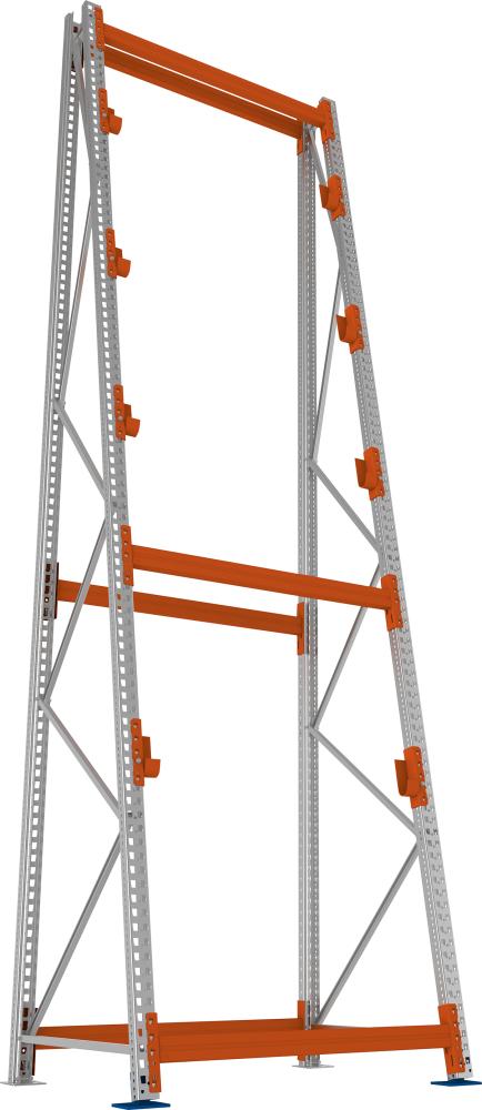 A Ständer Kabeltrommel B1300xT900xH4900 mm Grundfeld verzinkt Feldlast 3000kg Produktbild img3 L