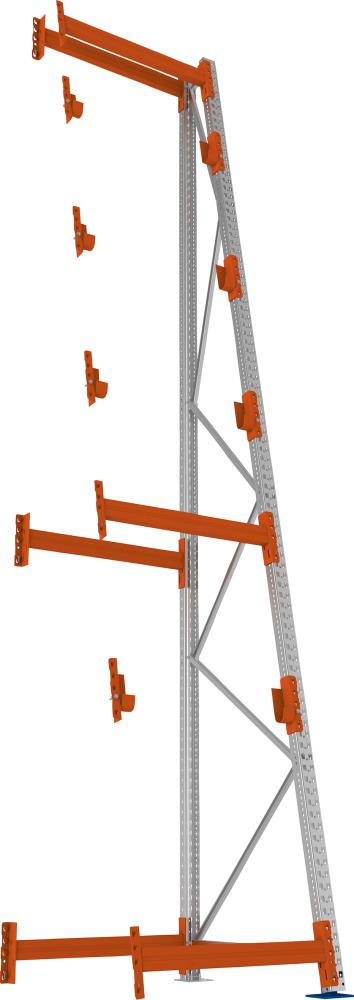 A Ständer Kabeltrommel B900xT900xH4900 mm Anbaufeld verzinkt Feldlast 3000kg Produktbild img3 L