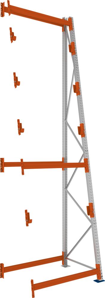 A Ständer Kabeltrommel B1300xT900xH4900 mm Anbaufeld verzinkt Feldlast 3000kg Produktbild img2 L