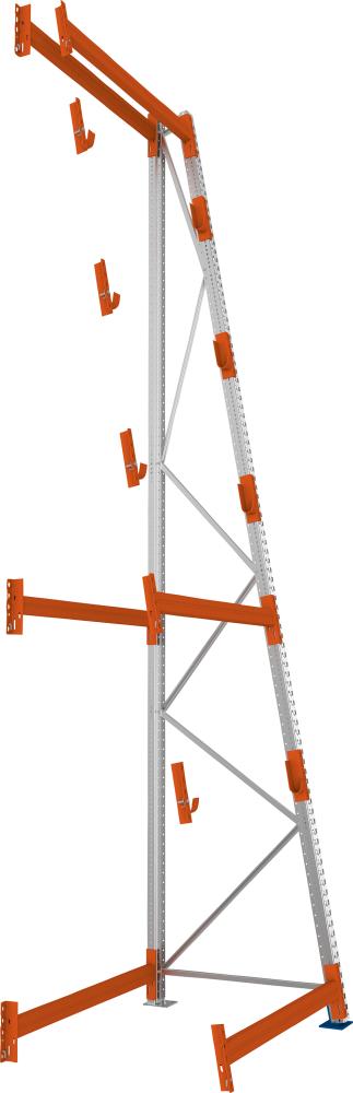 A Ständer Kabeltrommel B1300xT900xH4900 mm Anbaufeld verzinkt Feldlast 3000kg Produktbild img4 L