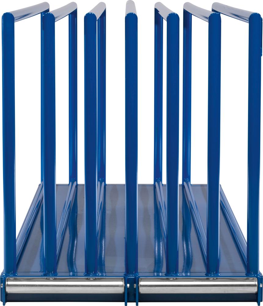 Vertikalregal RAL 5010 Blechformate 3000x1500mm Traglast/Fach 1500kg B1000xT3065xH1350mm Produktbild img3 L