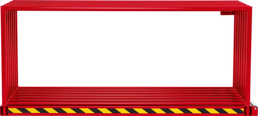 Vertikalregal RAL 3000 Blechformate 3000x1500mm Traglast/Fach 1500kg B1000xT3065xH1350mm Produktbild img2 L