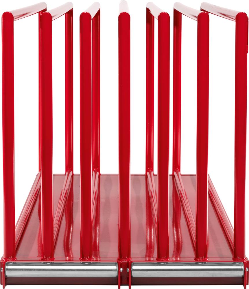 Vertikalregal RAL 3000 Blechformate 3000x1500mm Traglast/Fach 1500kg B1000xT3065xH1350mm Produktbild img3 L