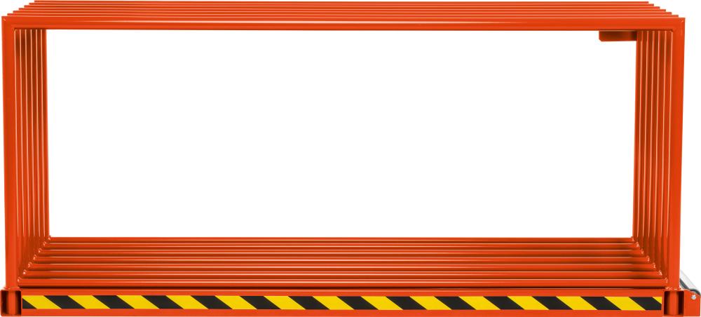 Vertikalregal RAL 2004 Blechformate 3000x1500mm Traglast/Fach 1500kg B1000xT3065xH1350mm Produktbild img2 L