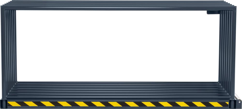 Vertikalregal RAL 7016 Blechformate 2500x1250mm Traglast/Fach 1500kg B1000xT2565xH1100mm Produktbild img2 L