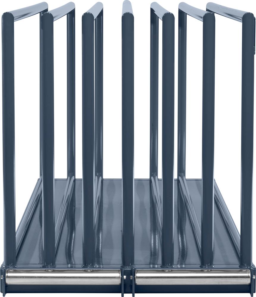 Vertikalregal RAL 7016 Blechformate 2500x1250mm Traglast/Fach 1500kg B1000xT2565xH1100mm Produktbild img3 L