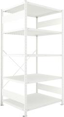 Steckregal META CLIP, Fachlast 230 kg, RAL 7035 lichtgrau Produktbild img9 L