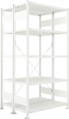 Steckregal META CLIP, Fachlast 230 kg, doppelseitig, RAL 7035 Produktbild img3 L