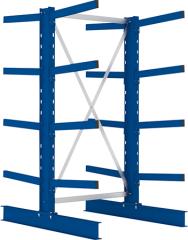 Kragarmregal META MULTISTRONG L IPE 140, doppelseitig Produktbild img6 L
