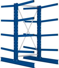 Kragarmregal META MULTISTRONG L IPE 140, doppelseitig Produktbild img8 L