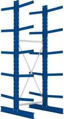 Kragarmregal META MULTISTRONG M IPE 140, Achsmaß 1030 mm, doppelseitig Produktbild img5 L