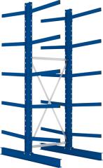 Kragarmregal META MULTISTRONG M IPE 140, Achsmaß 1030 mm, doppelseitig Produktbild img7 L