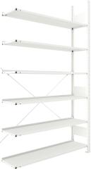 Büro-Steckregal META COMPACTeinseitig, RAL 7035 lichtgrau Produktbild img12 L