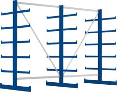 Kragarmregal META ATLAS ST, doppelseitig Produktbild img1 L