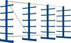Kragarmregal META ATLAS ST, doppelseitig Produktbild img2 L