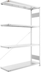 Steckregal META CLIP S3, Fachlast 230 kg, verzinkt Produktbild img4 L