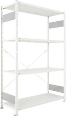 Steckregal META CLIP S3, Fachlast 230 kg, RAL 7035 lichtgrau Produktbild img5 L