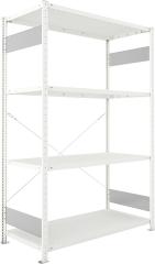 Steckregal META CLIP S3, Fachlast 230 kg, RAL 7035 lichtgrau Produktbild img7 L