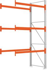Komplettregal META MULTIPAL mit 4 Lagerebenen Produktbild img1 L