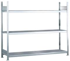 Weitspann-Komplettregal mit Stahlboden Produktbild img1 L