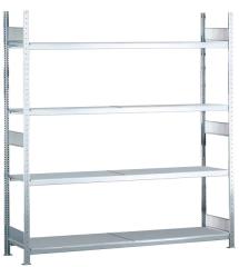 Weitspann-Komplettregal mit Stahlboden Produktbild img14 L