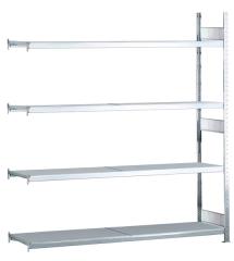 Weitspann-Komplettregal mit Stahlboden Produktbild img13 L