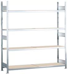 Weitspann-Komplettregal mit Spanplatte Produktbild img10 L