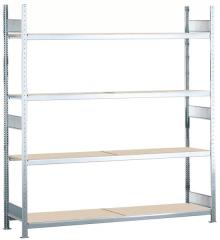 Weitspann-Komplettregal mit Spanplatte Produktbild img12 L