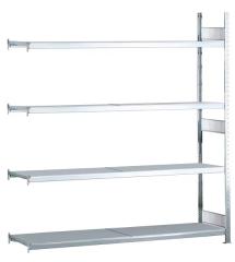 Weitspann-Komplettregal mit Stahlboden Produktbild img10 L