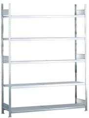 Weitspann-Komplettregal mit Stahlboden Produktbild img16 L