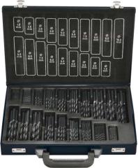 Spiralbohrer-Set DIN338 HSS rollgewalzt Typ RN 170-teilig 1-10,5mm FORTIS Produktbild img1 L
