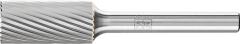 Hartmetallfrässtift (Rotorfräser) DIN 8033 – Schaft-Ø 6 mm, Zylinderform ZYA-S, mit Stirnverzahnung, Zahnung 3 Produktbild img5 L