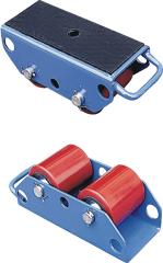 Schwerlast-Transportroller mit Polyurethan-Rollen Produktbild img1 L