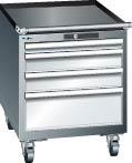 Schubladenschrank, 27 x 36 E, fahrbar Produktbild img1 L
