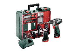 Akku-Bohrschrauber PowerMaxx BS Mobile Werkstatt (600080880) Mobile Werkstatt; Kunststoffkoffer; 12V 2x2Ah Li-Power + LC 40 Produktbild