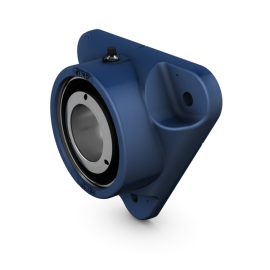 Lagereinheit mit dreieckigem Flansch, mit SKF ConCentra Befestigung, metrische Reihe Produktbild