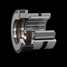Kombiniertes Nadelrollen-/Axial-Zylinderrollenlager mit Deckel Produktbild