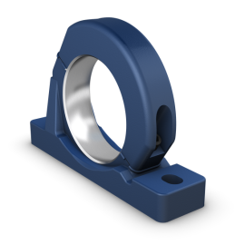 Winkel-Stehlagergehäuse für geteilte SKF Cooper Rollenlager Produktbild