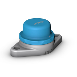 Geflanschte Kugellagereinheit mit Gehäuse aus Verbundmaterial oder Metallguss Produktbild