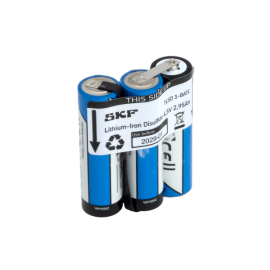 Spare battery pack, set of 10pcs for Electro-mechanical single point lubricator Produktbild