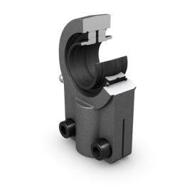 Gelenkkopf, wartungspflichtig, Innengewinde mit Klemmschrauben Produktbild